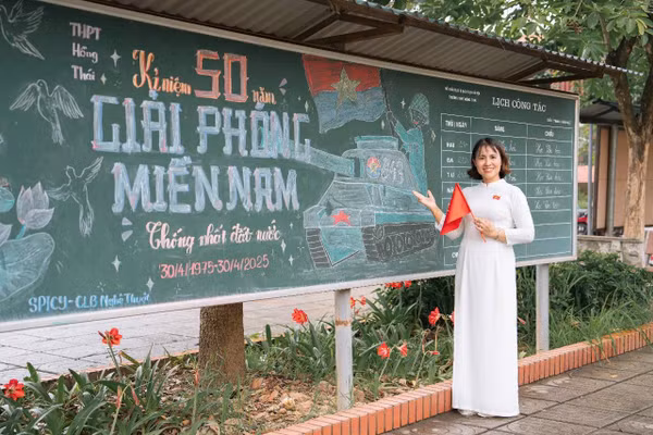 Cô giáo Nguyễn Thị Bích Hường.