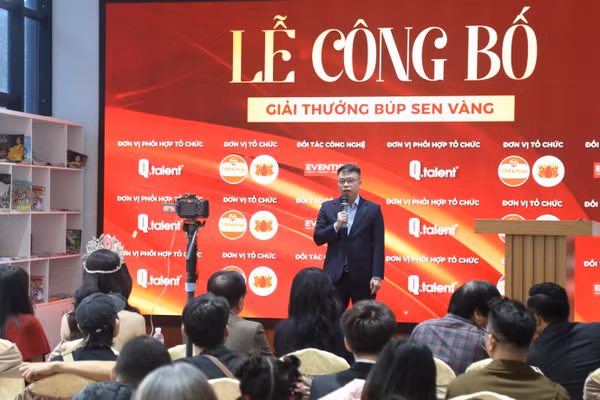 Giải thưởng Búp Sen Vàng nhằm lan tỏa giá trị nhân văn, tôn vinh tài năng nghệ thuật.