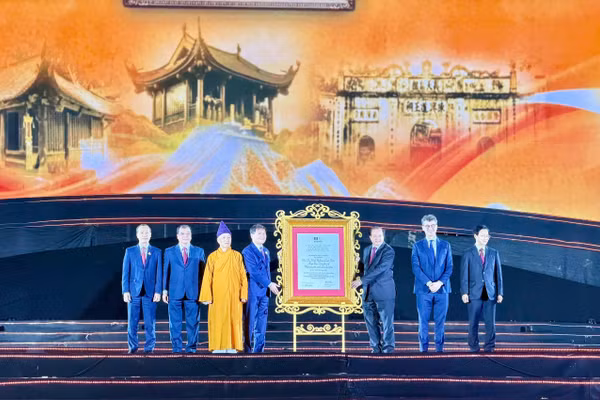 Quần thể Yên Tử - Vĩnh Nghiêm - Côn Sơn, Kiếp Bạc đón bằng UNESCO