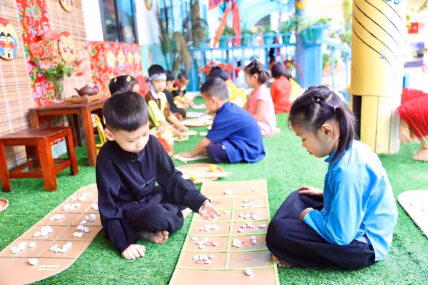 Không gian vui chơi của trẻ Trường Mầm non Bình Liêu 1.