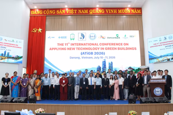 Hội thảo "Ứng dụng công nghệ mới trong công trình xanh" là diễn đàn học thuật quốc tế trong lĩnh vực công nghệ xanh, trí tuệ nhân tạo và phát triển bền vững.