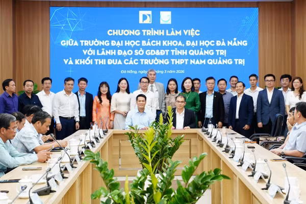 Trường Đại học Bách khoa - Đại học Đà Nẵng ký biên bản ghi nhớ hợp tác với Khối thi đua các trường THPT Nam Quảng Trị.