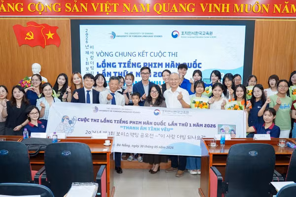 Học sinh, sinh viên Đà Nẵng hào hứng tham gia cuộc thi Lồng tiếng phim Hàn Quốc