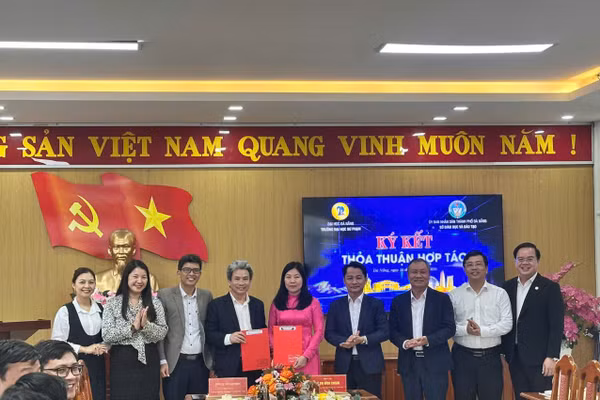 Sở GD&ĐT Đà Nẵng ký kết hợp tác với Trường Đại học Sư phạm - Đại học Đà Nẵng.