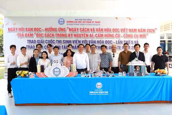 Trung tâm Học liệu và Truyền thông, Trường Đại học Sư phạm Kỹ thuật - Đại học Đà Nẵng tổ chức Ngày hội bạn đọc.