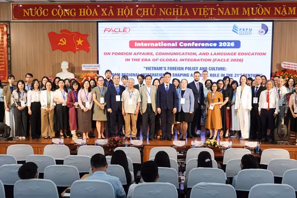 Hội thảo thu hút sự tham gia của nhiều nhà khoa học, chuyên gia, giảng viên trong nước, quốc tế.