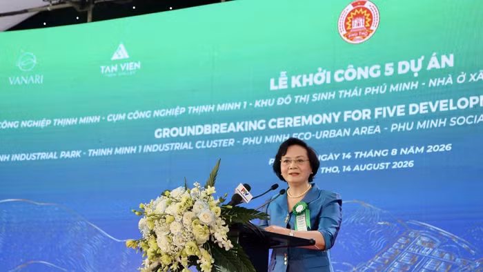 Phó Thủ tướng Phạm Thị Thanh Trà phát biểu tại sự kiện.