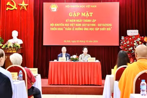 Quang cảnh buổi gặp mặt.