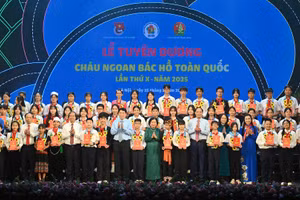 Chủ tịch nước Lương Cường dự Đại hội Cháu ngoan Bác Hồ