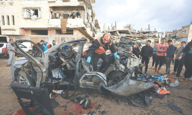 Trong một tuyên bố, Hamas lên án vụ tấn công là vi phạm thỏa thuận ngừng bắn nhưng không nói rõ liệu Saed có bị thương hay không và cũng không đe dọa trả đũa. hamas-7.gif