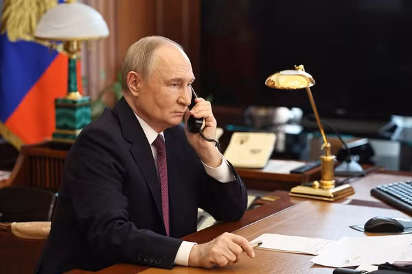 Tổng thống Nga Vladimir Putin.