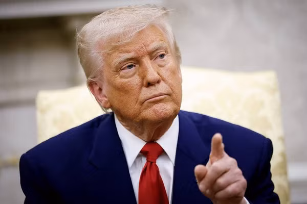 Tổng thống Mỹ Donald Trump.