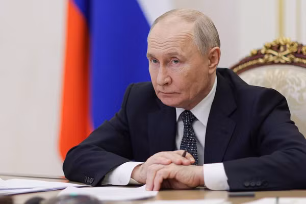 Tổng thống Nga Vladimir Putin.