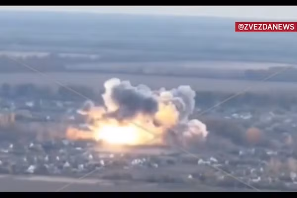 Công bố video giao tranh dữ dội, Su-34 khai hỏa tại Vilcha, Kharkiv