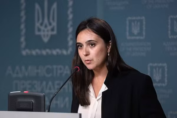 Bà Yulia Mendel, cựu thư ký báo chí của Tổng thống Ukraine Volodymyr Zelensky,