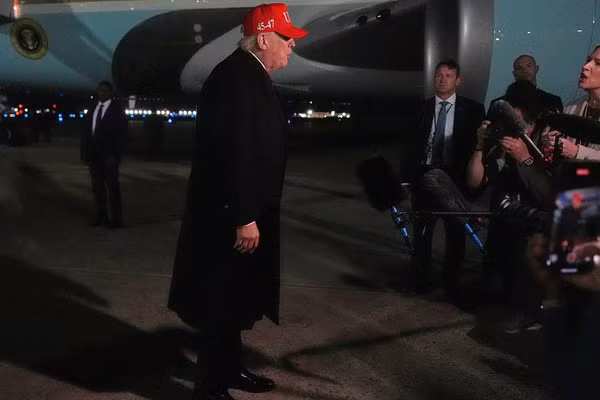 Tổng thống Mỹ Donald Trump.