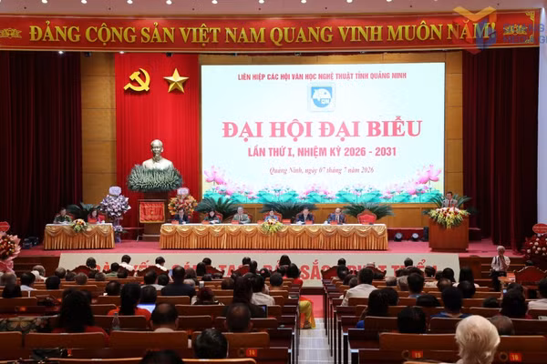 Đại hội đại biểu Liên hiệp các Hội Văn học Nghệ thuật tỉnh Quảng Ninh lần thứ I, nhiệm kỳ 2026-2031.