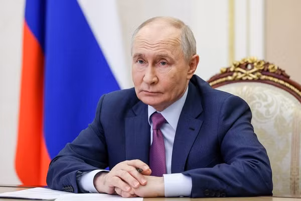 Tổng thống Nga Vladimir Putin.