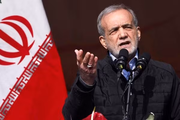 Tổng thống Iran Masoud Pezeshkian.