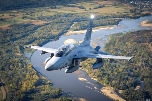 Tiêm kích FA-50GF của Ba Lan.