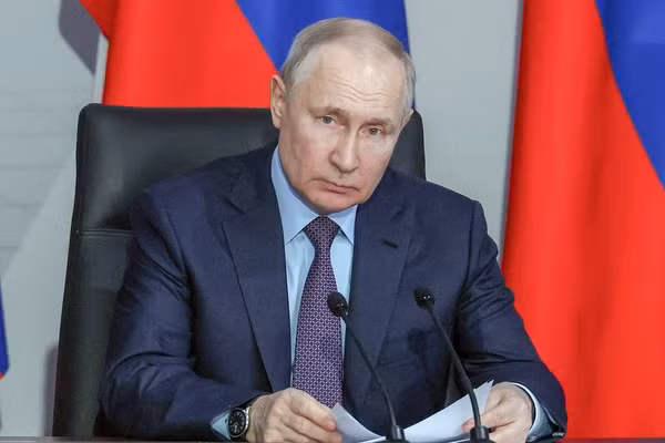 Tổng thống Nga Vladimir Putin.