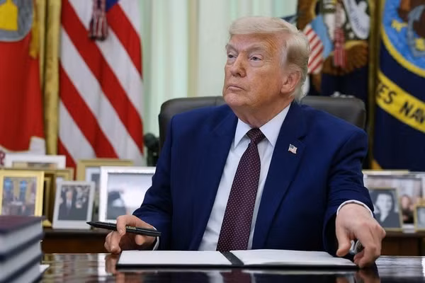 Tổng thống Mỹ Donald Trump.