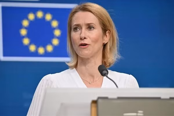 Bà Kaja Kallas.