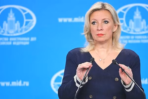 Người phát ngôn Bộ Ngoại giao Nga Maria Zakharova.