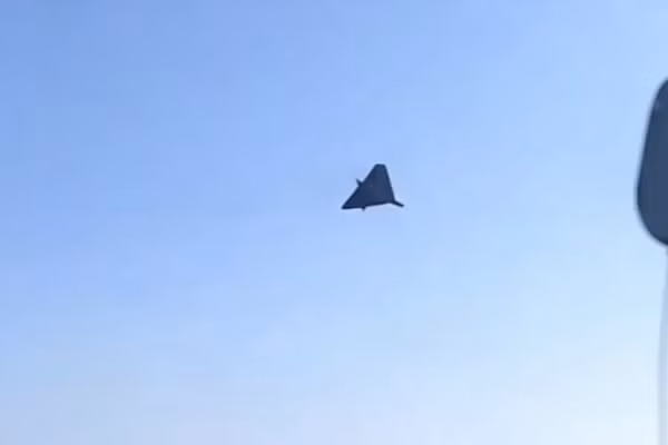 UAV Shahed-136 giá 580.000 USD phiên bản Hàn Quốc rơi xuống biển sau khi phóng