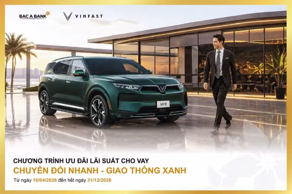 BAC A BANK thúc đẩy ‘giao thông xanh’ bằng loạt ưu đãi tín dụng hấp dẫn
