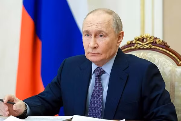 Tổng thống Nga Vladimir Putin.