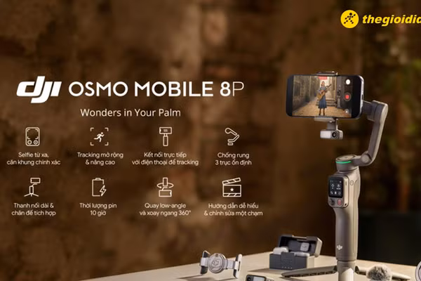 DJI Osmo Mobile 8P phù hợp với các cảnh quay có chủ thể di chuyển liên tục.