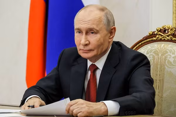 Tổng thống Nga Vladimir Putin.