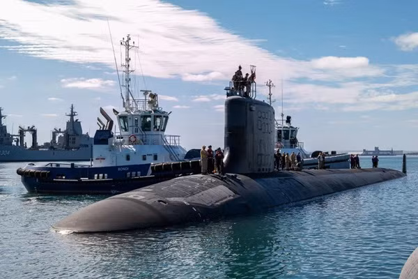Tàu ngầm hạt nhân được vận hành trong khuôn khổ thoả thuận AUKUS, liên kết giữa Mỹ, Anh và Australia.
