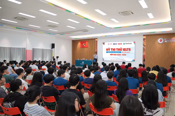Ngày 10/5, Tập đoàn Giáo dục InterGreat phối hợp cùng British Council và Trường TH THCS & THPT Trí Đức tổ chức thi thử IELTS miễn phí trên toàn quốc.