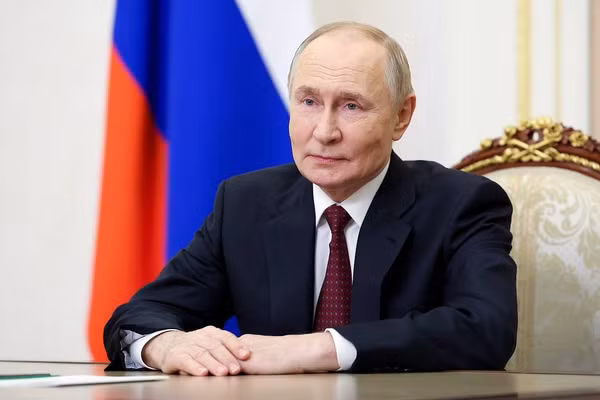 Tổng thống Nga Putin.