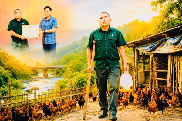 Hành trình không chùn bước của người cựu binh mang chân giả