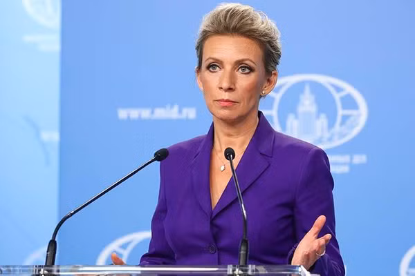 Người phát ngôn Bộ Ngoại giao Nga Maria Zakharova.