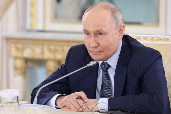 Tổng thống Nga Vladimir Putin.
