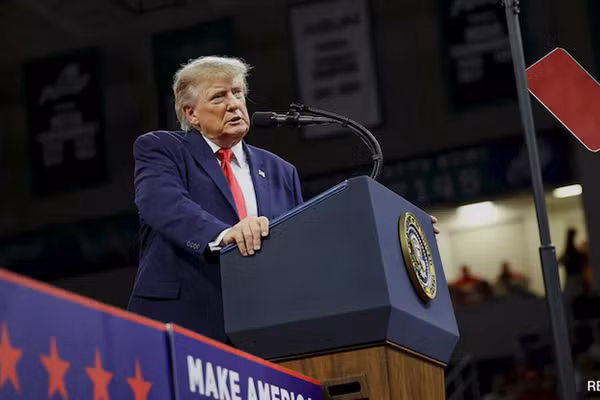 Tổng thống Mỹ Donald Trump. (Ảnh: Reuters/NDTV)