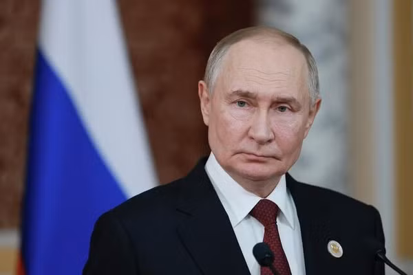 Tổng thống Nga Vladimir Putin.