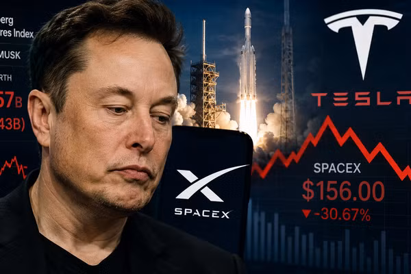 Lý do Elon Musk không còn là tỷ phú nghìn tỷ USD