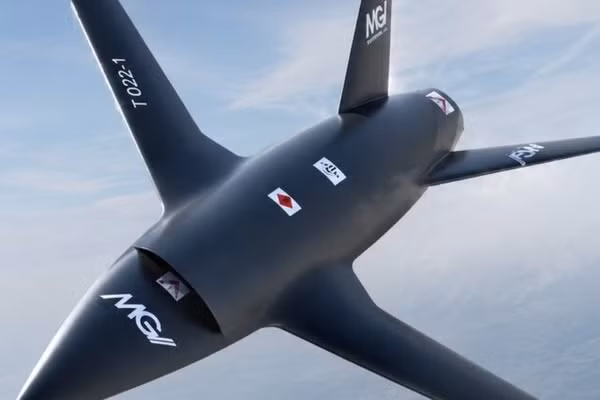 UAV chiến đấu thế hệ mới bay hơn 4.000km, phối hợp cùng F-35 và Typhoon