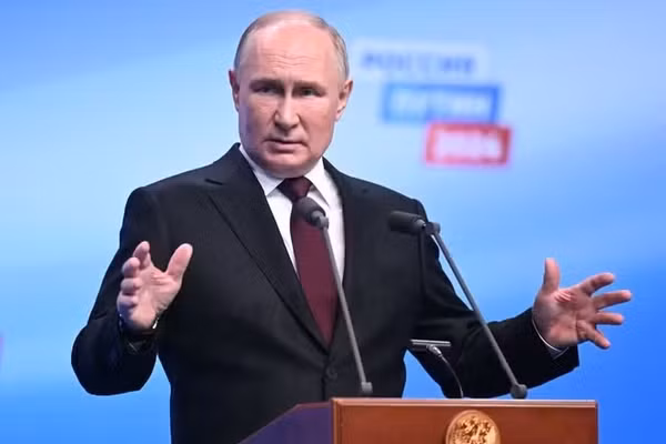 Tổng thống Nga Putin.