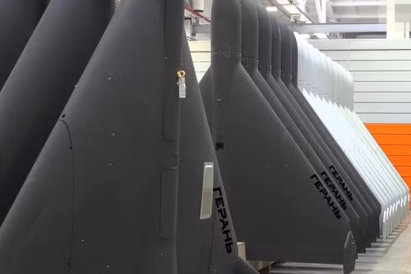 Cơ sở lắp ráp drone Shahed tại Nga. Năm 2024. Ảnh: SolovievLive