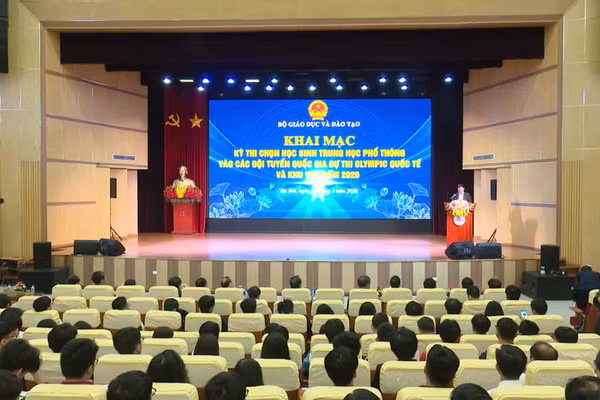 Khai mạc Kỳ thi chọn đội tuyển Olympic 2026
