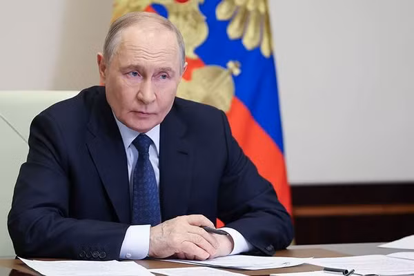 Tổng thống Nga Vladimir Putin.