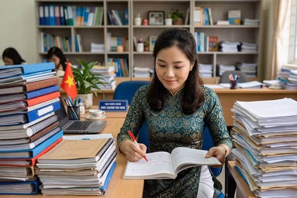 Công văn 5922/BGDĐT-GDPT về cắt giảm các cuộc thi, hồ sơ, sổ sách, hội họp trong cơ sở giáo dục