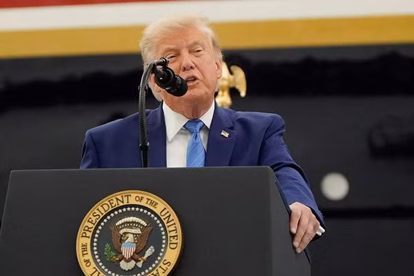 Tổng thống Mỹ Donald Trump.
