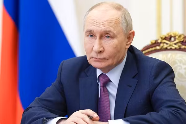 Tổng thống Nga Vladimir Putin.